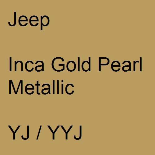 Jeep, Inca Gold Pearl Metallic, YJ / YYJ.